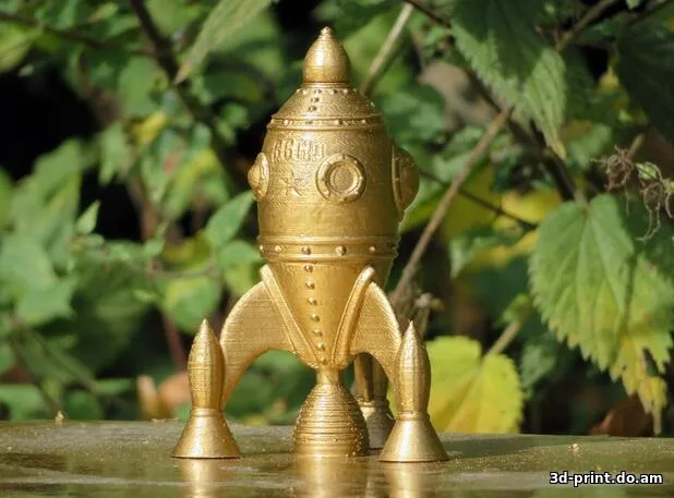 3D-модель "50s USSR Rocket Ship"