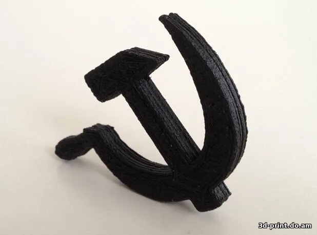 3D-модель "Серп и молот"