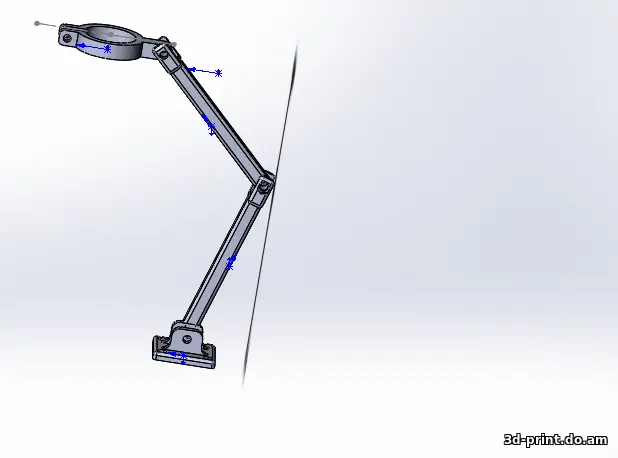 3D-модель "Штатив для USB микроскопа" — STL модель для 3D-печати