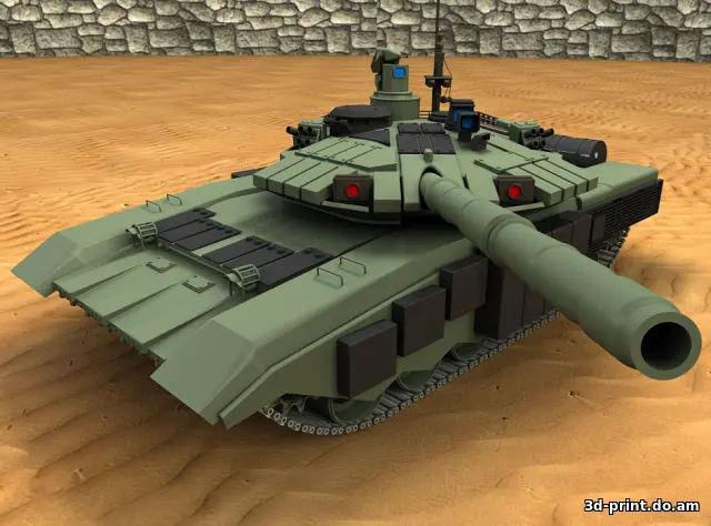3D-модель "Танка T-90"