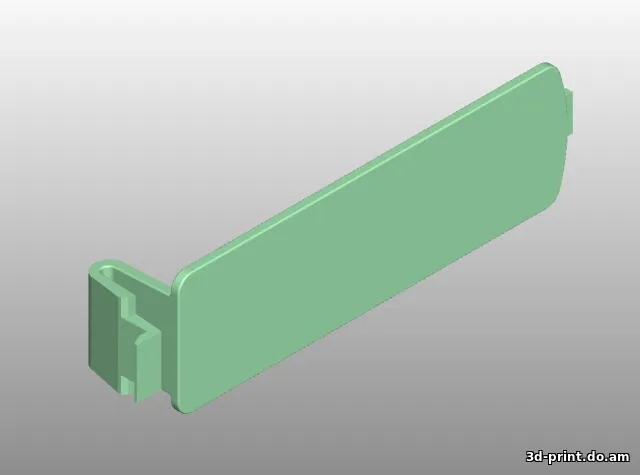 3D-модель "Крышка пульта LG"