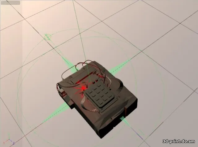 3D-модель "Бомба из Counter Strike:Global Offensive | BOMB" — STL модель для 3D-печати