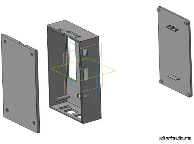 3D-модель "Корпус Orange PI PC"