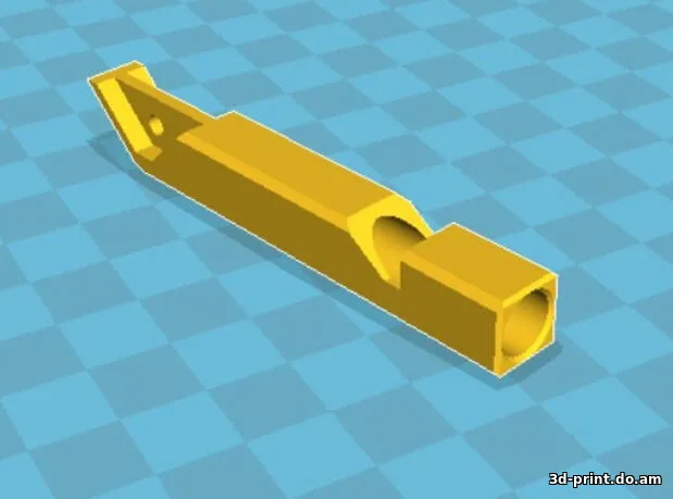 3D-модель "Свисток (c сайта thingiverse)" — STL модель для 3D-печати