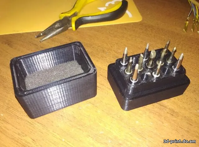 3D-модель "Коробок для жал паяльника HAKKO" — STL модель для 3D-печати