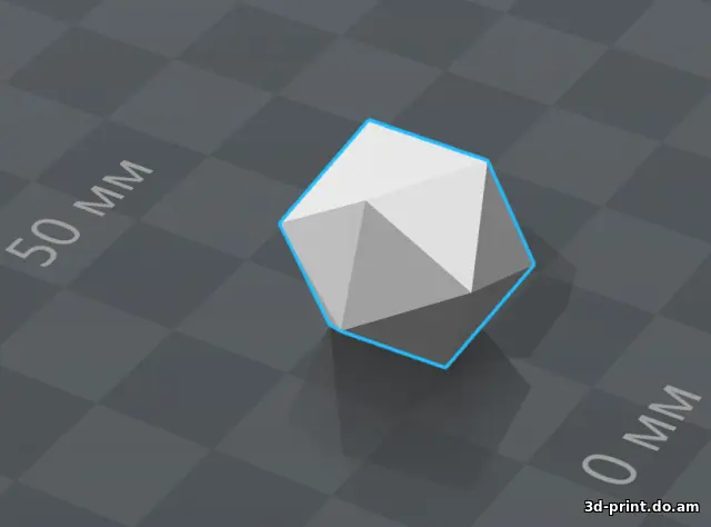 3D-модель "icosahedron"