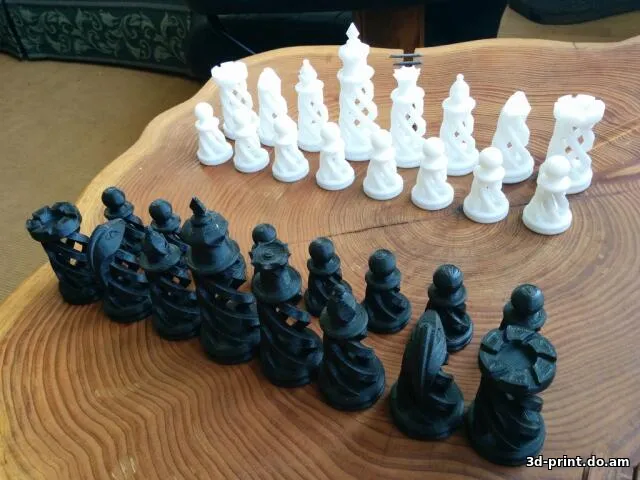 3D-модель "Шахматы" — STL модель для 3D-печати