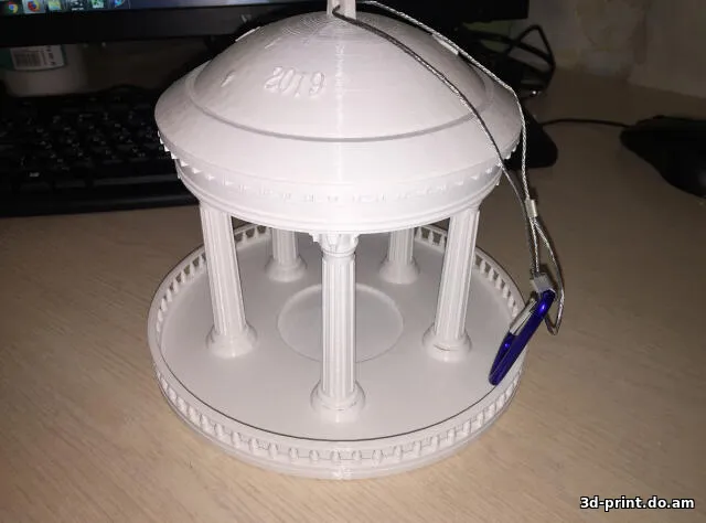 3D-модель "Кормушка для птиц РОТОНДА"