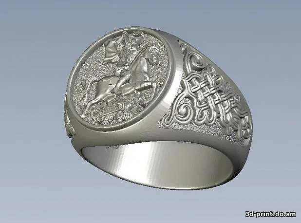 3D-модель "Кольцо Георгий" — STL модель для 3D-печати