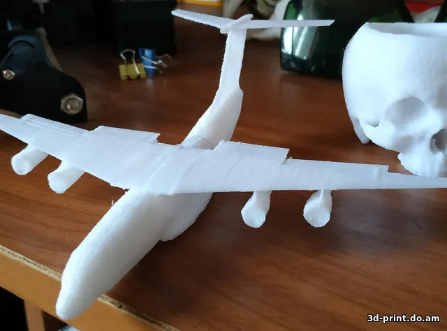 3D-модель "Самолет ил-76"