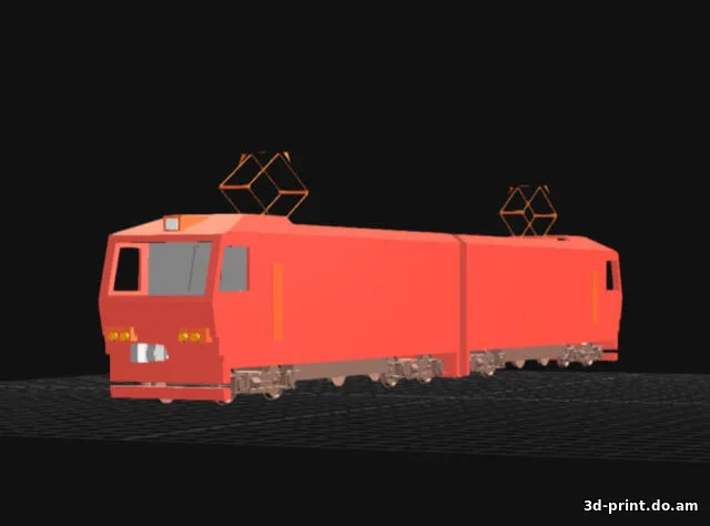 3D-модель "Электровоз 2ЭС6"