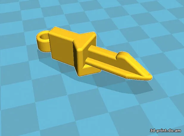 3D-модель "Ключ тельфера"
