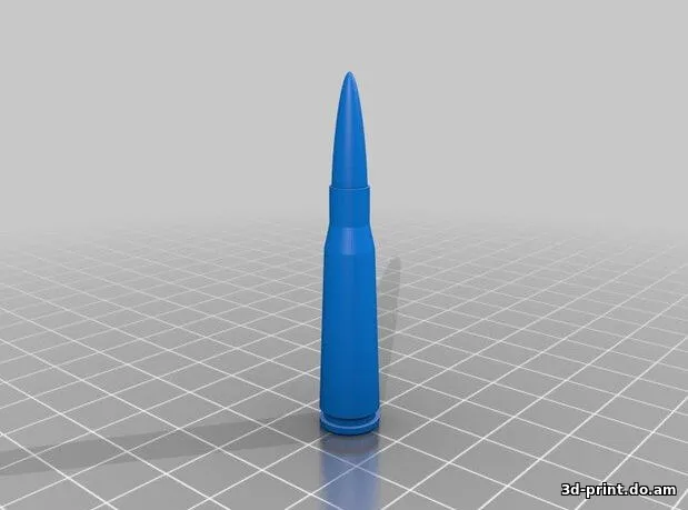 3D-модель "Патрон 5,45х39мм"