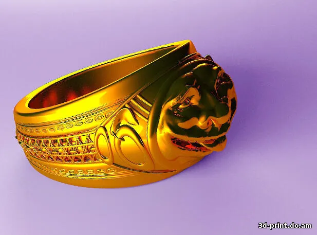 3D-модель "Кольцо Ацтеков" — STL модель для 3D-печати