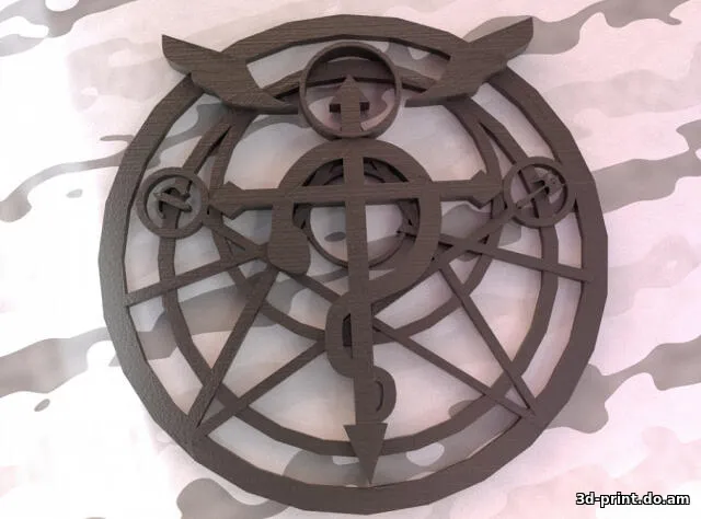 3D-модель "Transmutation Circl" 3D-модель "Transmutation Circl"