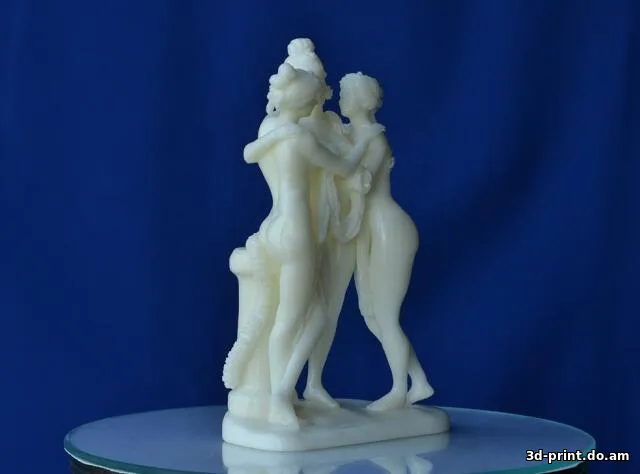 3D-модель "Три грации в Эрмитаже, Россия"