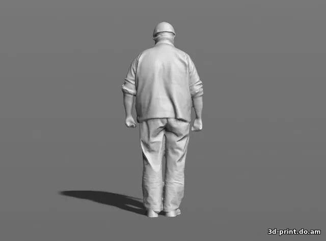 3D-модель "Строитель" 3D-модель "Строитель"