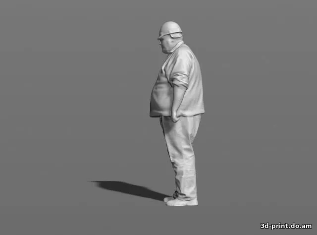 3D-модель "Строитель" 3D-модель "Строитель"