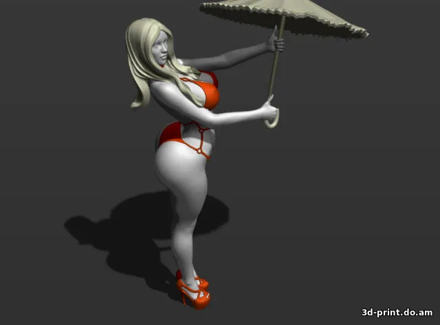 3D-модель "Мэри правильный Поппинс"