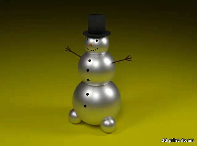 3D-модель "Снеговик | Snowman"