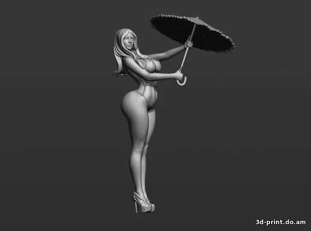 3D-модель "Мэри правильный Поппинс"