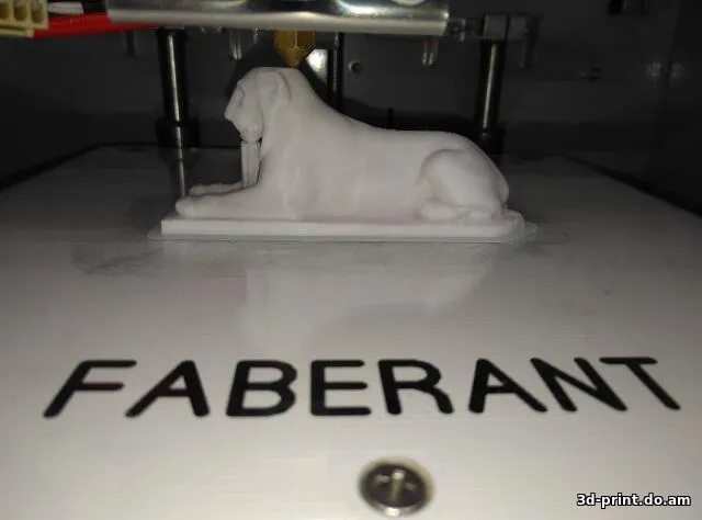 3D-модель "Египетский лев"