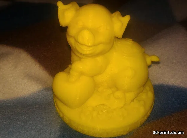 3D-модель "Новогодняя Парасюшка"