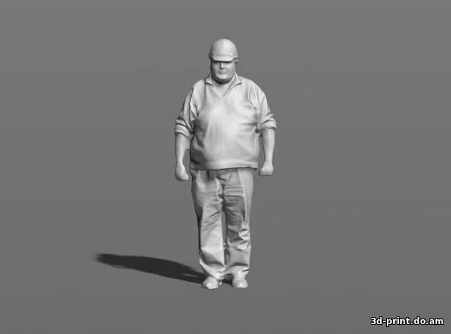 3D-модель "Строитель" 3D-модель "Строитель"