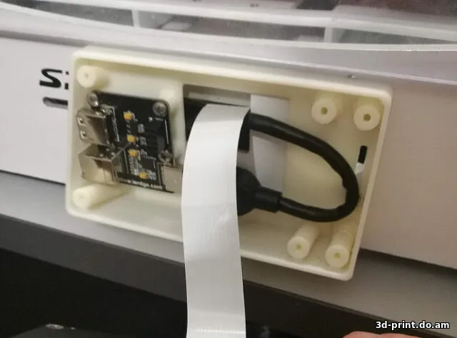 3D-модель "Накладной корпус для дисплея Lerdge"