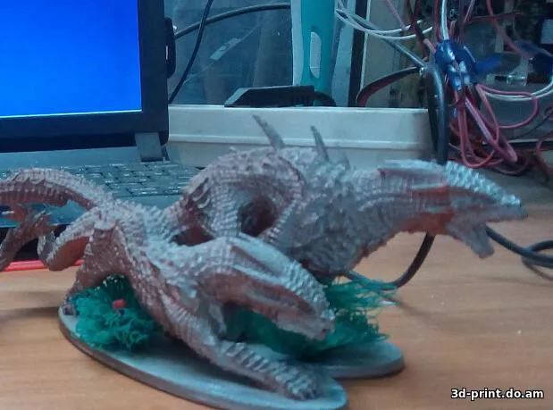 3D-модель "Существа на охоте"