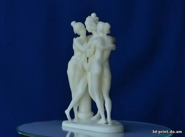 3D-модель "Три грации в Эрмитаже, Россия" 3D-модель "Три грации в Эрмитаже, Россия"