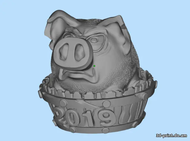 3D-модель "Свинья" 3D-модель "Свинья"