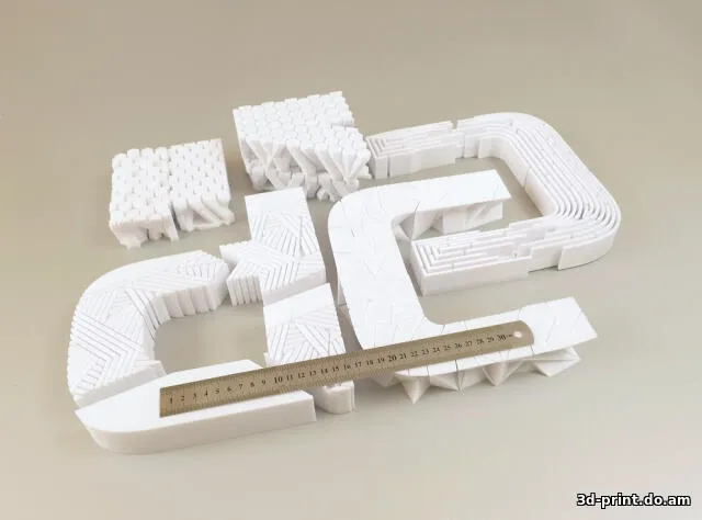 3D-модель "Вывеска РОССИЯ"