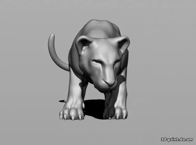 3D-модель "Тигр / Tiger"