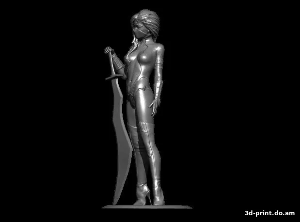 3D-модель "Big blade" 3D-модель "Big blade"