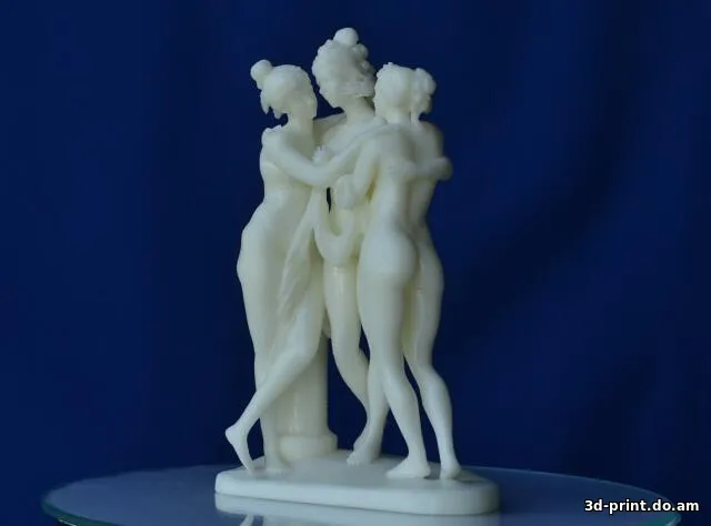 3D-модель "Три грации в Эрмитаже, Россия" 3D-модель "Три грации в Эрмитаже, Россия"