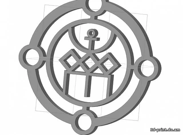 3D-модель "Рунолад Ключ + Мощность"