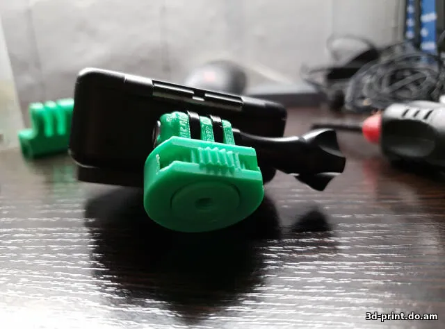 3D-модель "Крепление GoPro от AMSIN (Fixing for GoPro)"