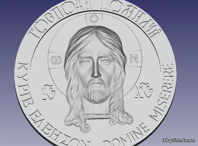 3D-модель "СПАС НЕРУКОТВОРНЫЙ"