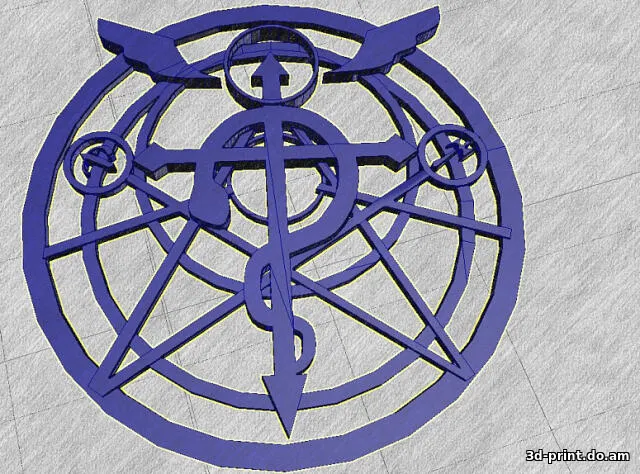 3D-модель "Transmutation Circl" 3D-модель "Transmutation Circl"