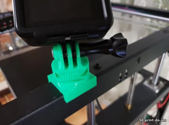 3D-модель "Крепление GoPro от AMSIN (Fixing for GoPro)"