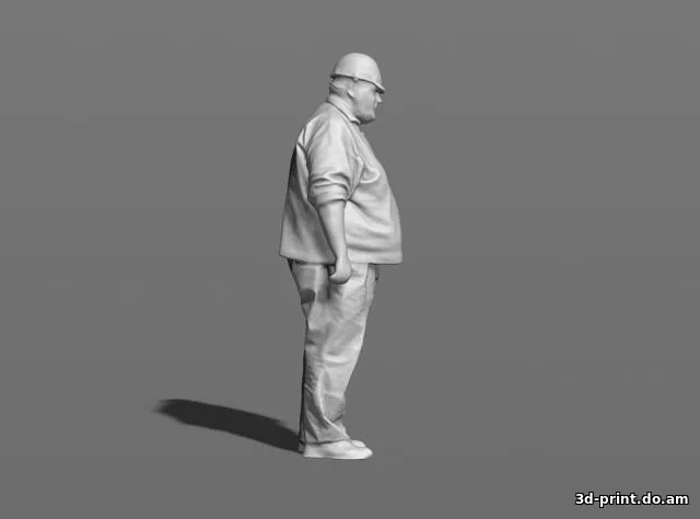 3D-модель "Строитель"