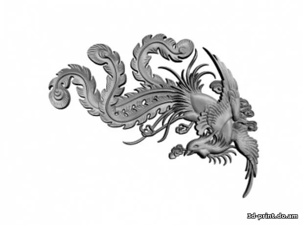 3D-модель "Жар птица"