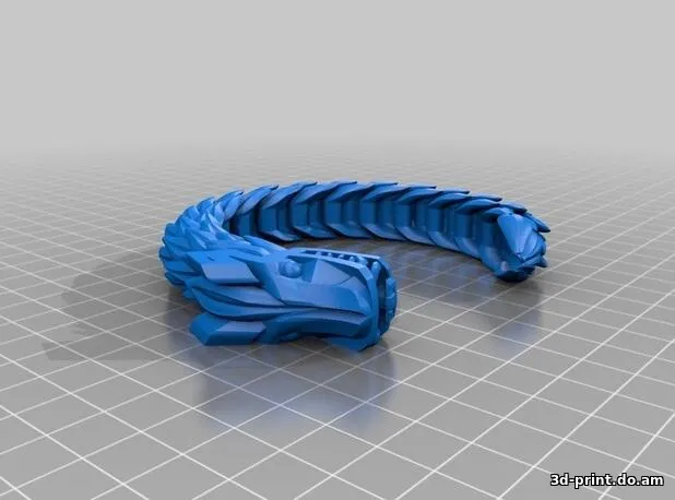 3D-модель "Браслет Дракон"