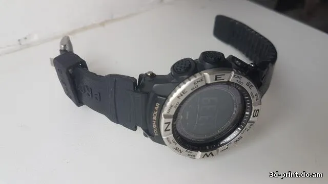 3D-модель "Ремешок для часов CASIO-pwr3510"