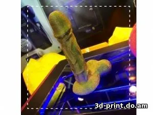 3D-модель "Golden pennis of Mick Jagger"