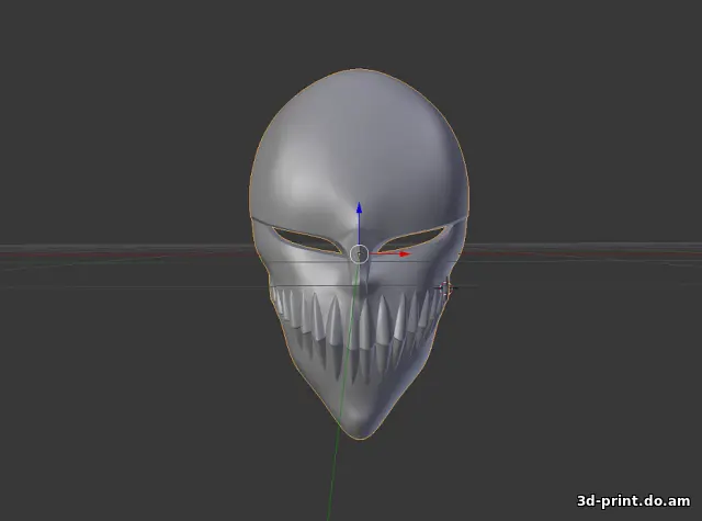 3D-модель "Маска ичиго" — STL модель для 3D-печати