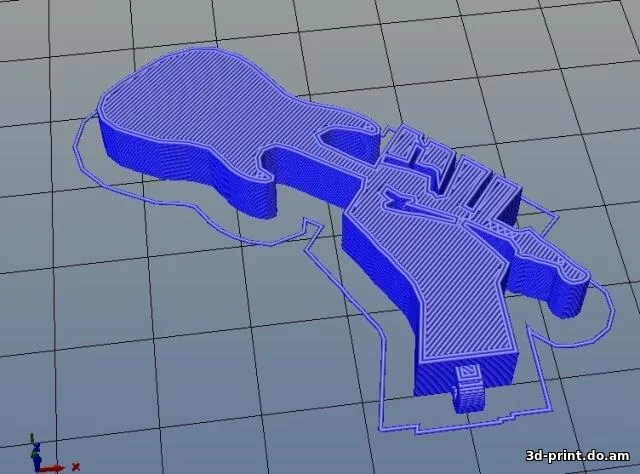 3D-модель "Кулон кузня рока"