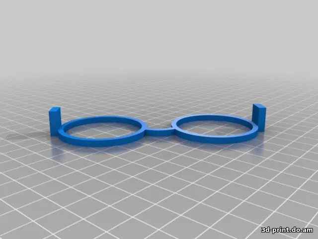 3D-модель "Очки Гарри Поттера"