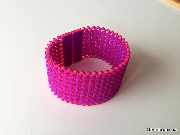 3D-модель "Браслет-кольчуга"